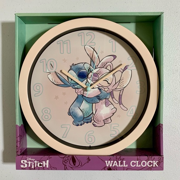 Disney Lilo and Stitch Analog Wall Clock-New in Box - Picture 5 of 5